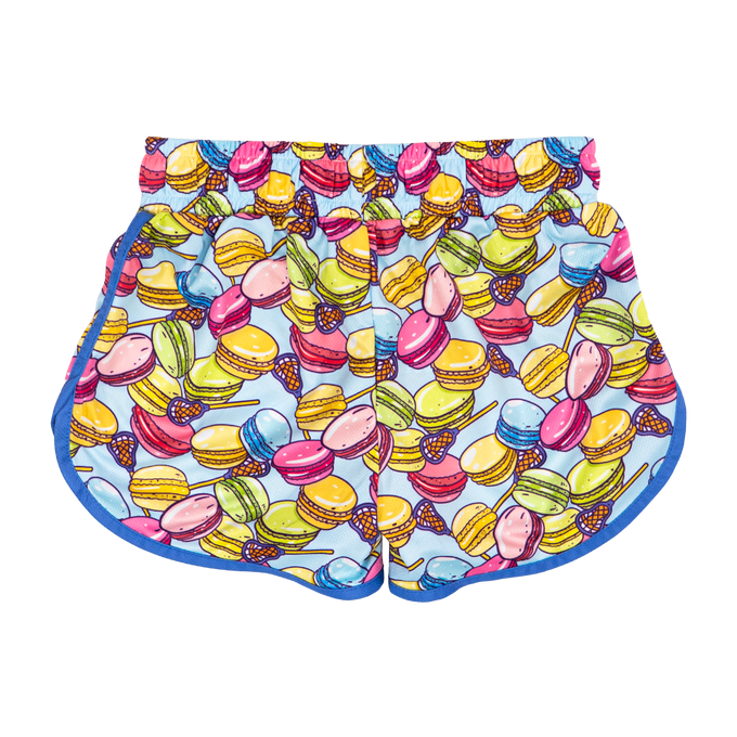 Slay Girl Macaroon Girls Lacrosse shorts