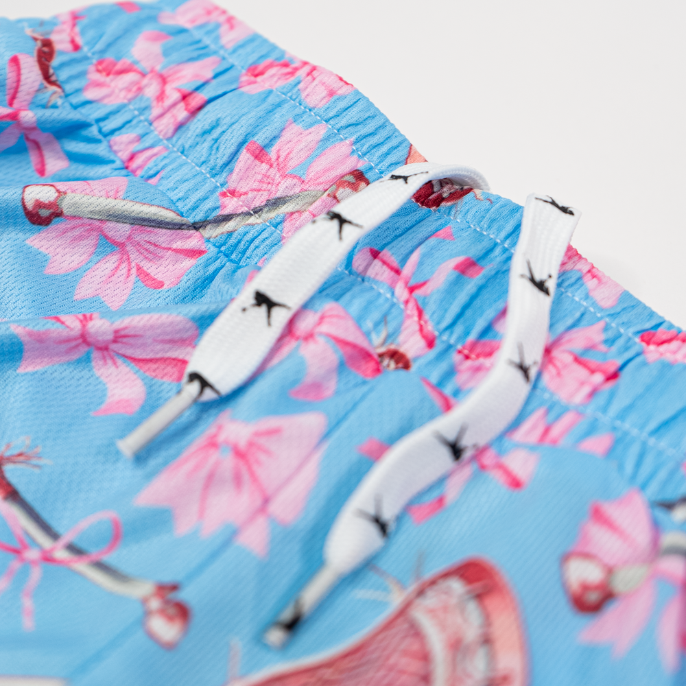 Slay Girl Lax & Bows Girls Lacrosse Shorts