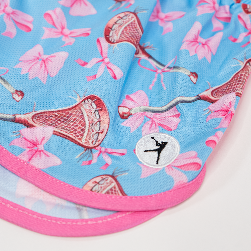 Slay Girl Lax & Bows Girls Lacrosse Shorts