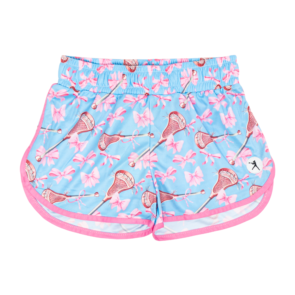 Slay Girl Lax & Bows Girls Lacrosse Shorts