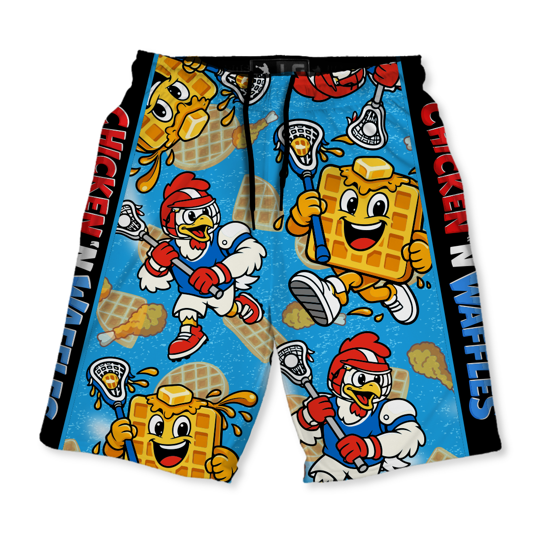 Chicken N' Waffles Lacrosse Shorts