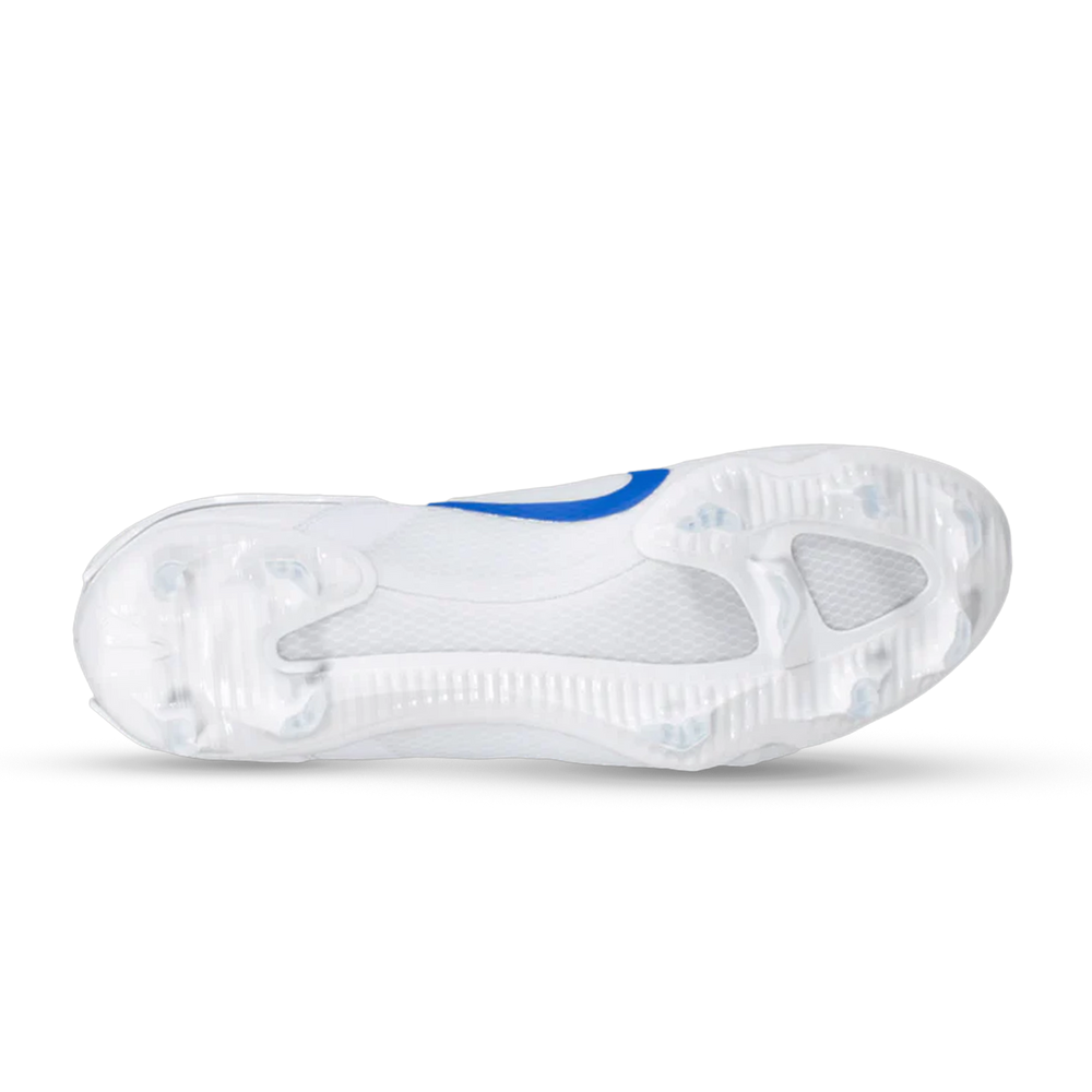 Nike Huarache 9 Elite Lacrosse Cleats - White/Royal