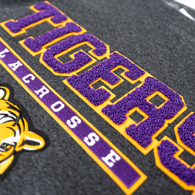 LSU Lacrosse Adult Crewneck