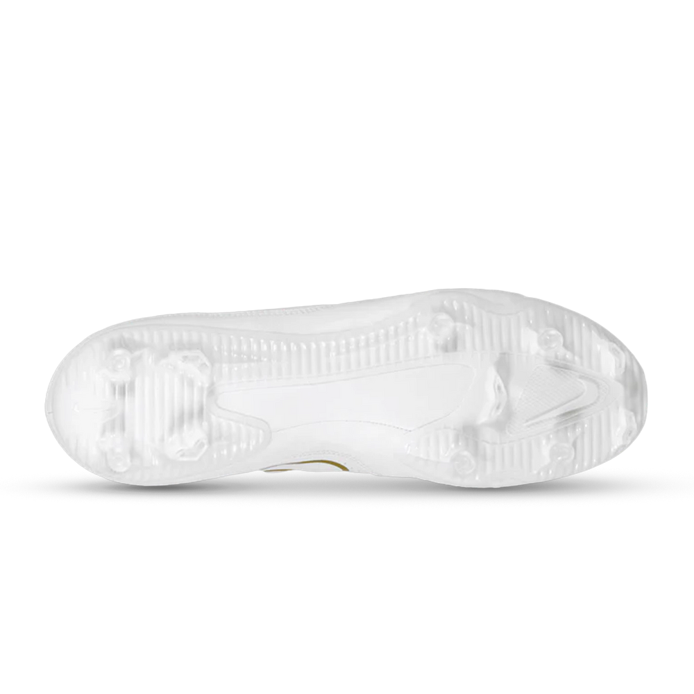 Nike Huarache 9 Varsity Lacrosse Cleats - White/Gold