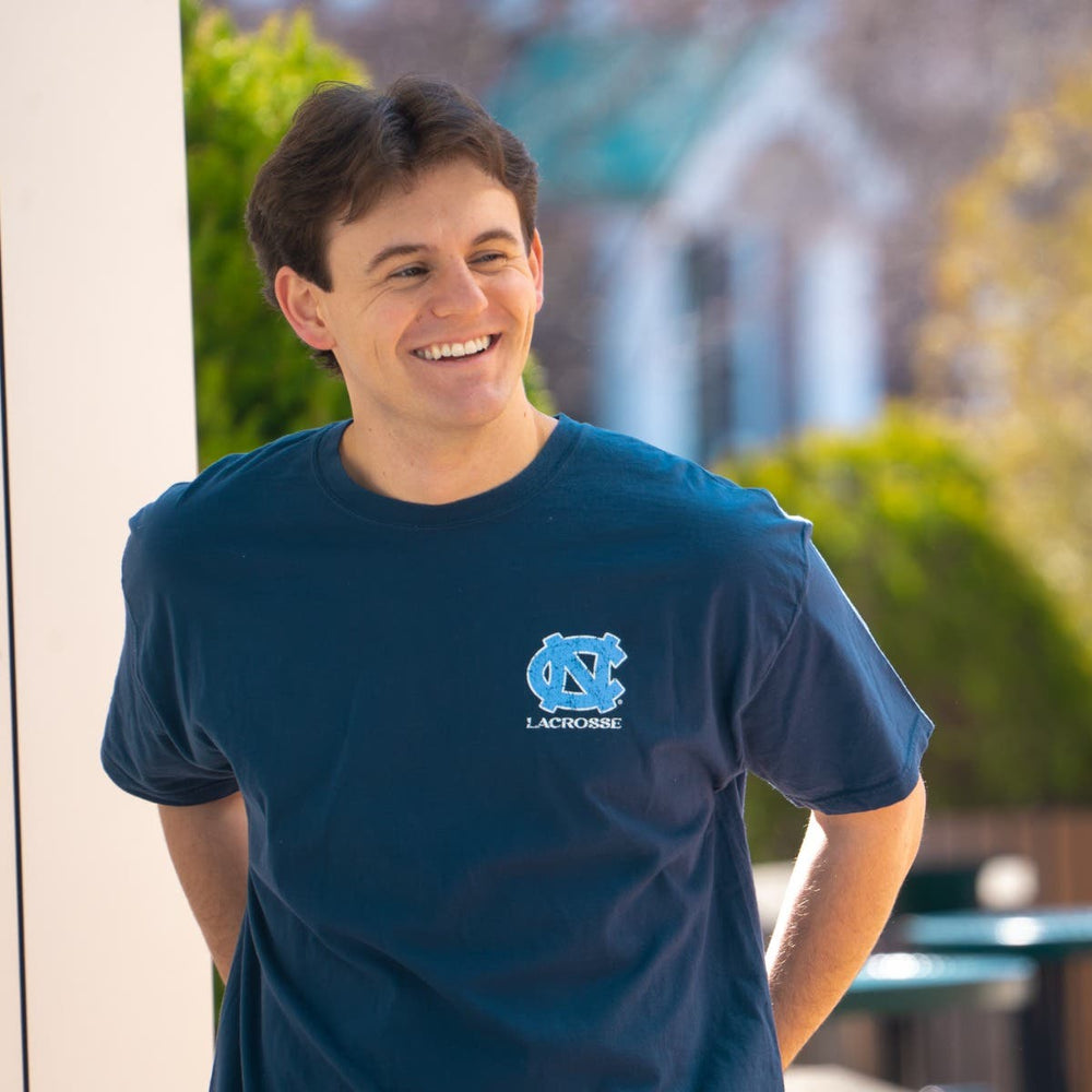 North Carolina Lacrosse Graphic Tee