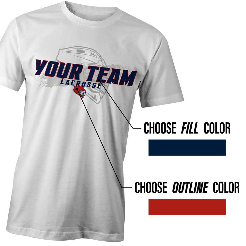 Custom Slash Long Sleeve Lacrosse Tee