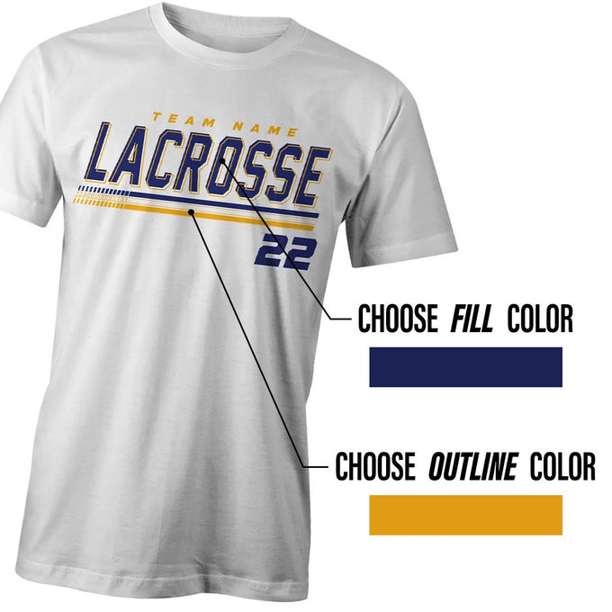 Custom Striker Long Sleeve Lacrosse Tee