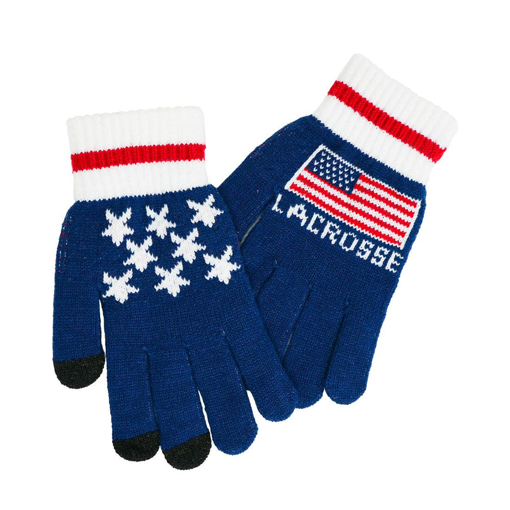 USA Knit Smartphone Gloves