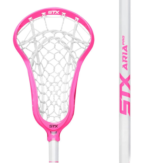 STX Aria Pro LE Women's Complete Lacrosse Stick- Neon Pink