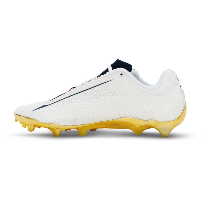 New Balance LE Gold USA Lacrosse Cleats inside view