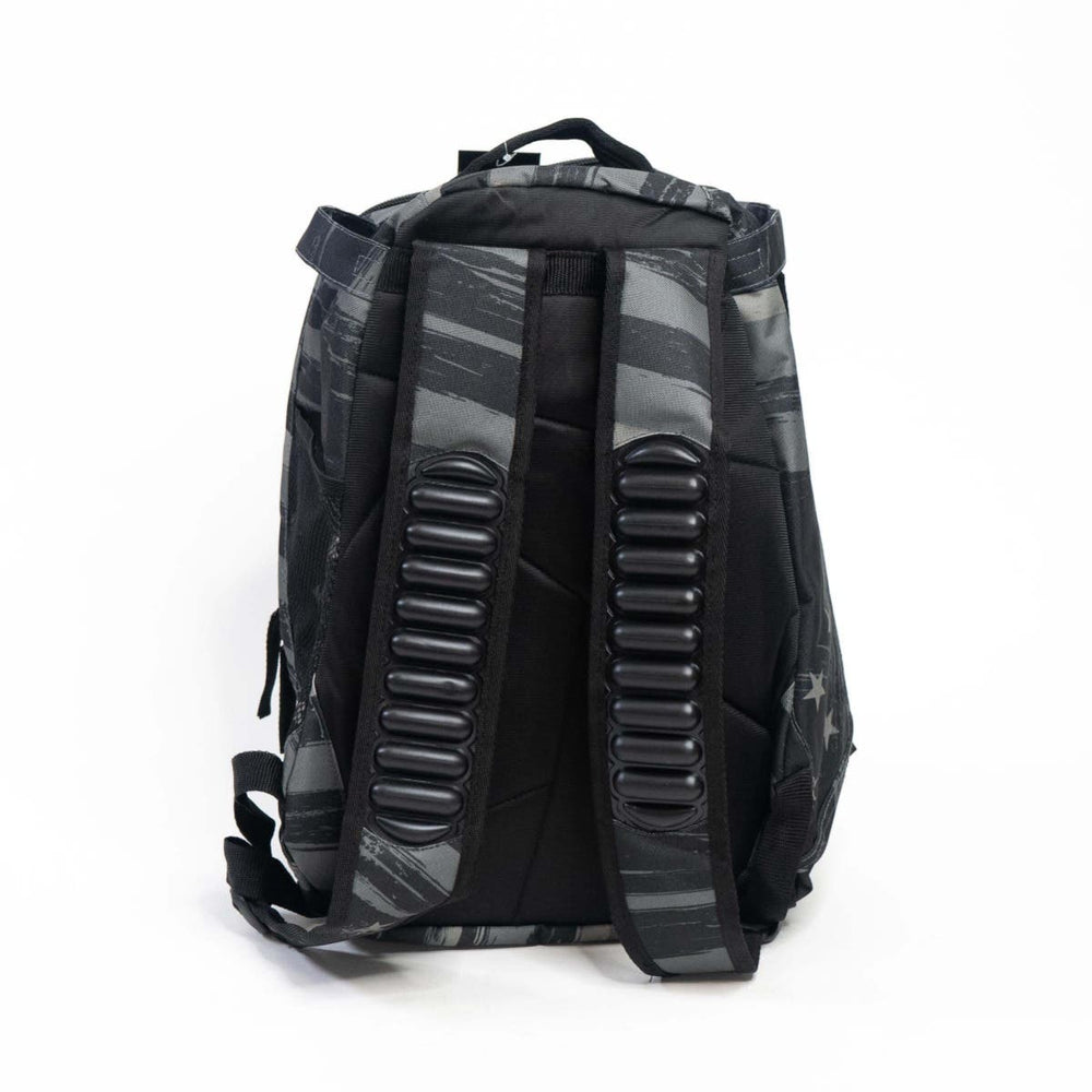USA overtime junior lacrosse bag back view