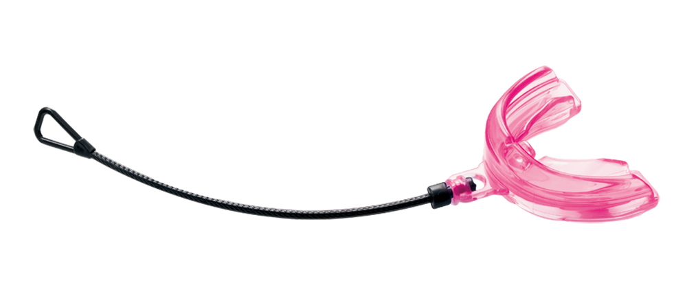 Shock Doctor Braces Mouthguard Strapped-Pink