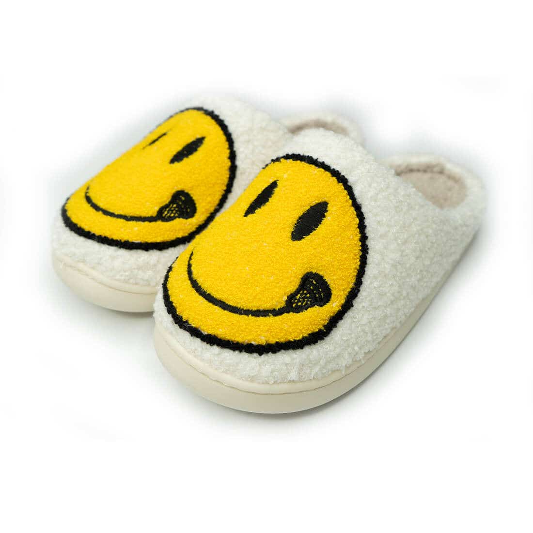 Smiley Face Lacrosse Slippers