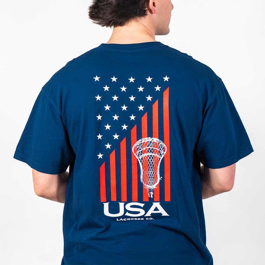 USA Lacrosse Tee