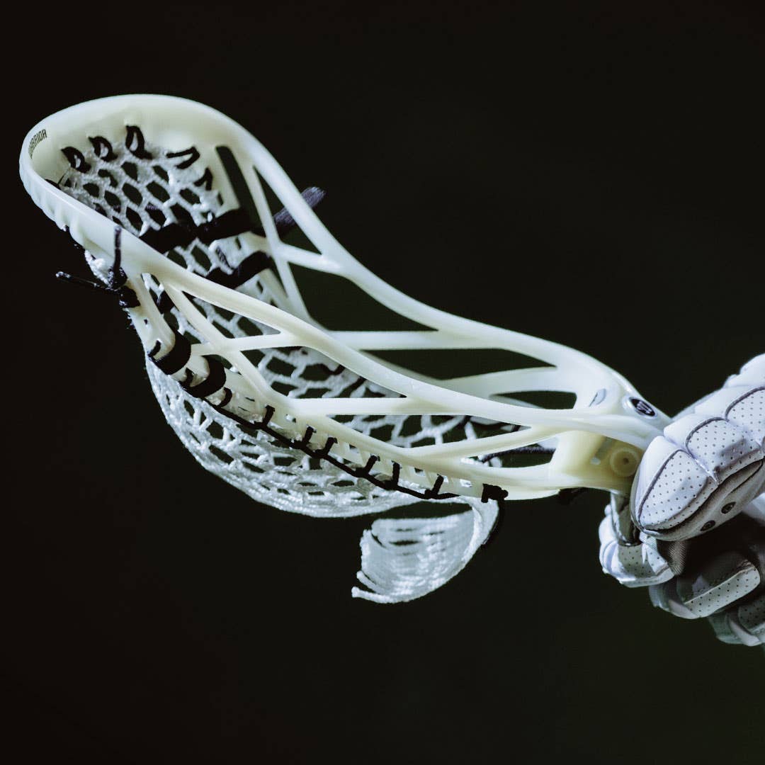 Old, warped lacrosse heads