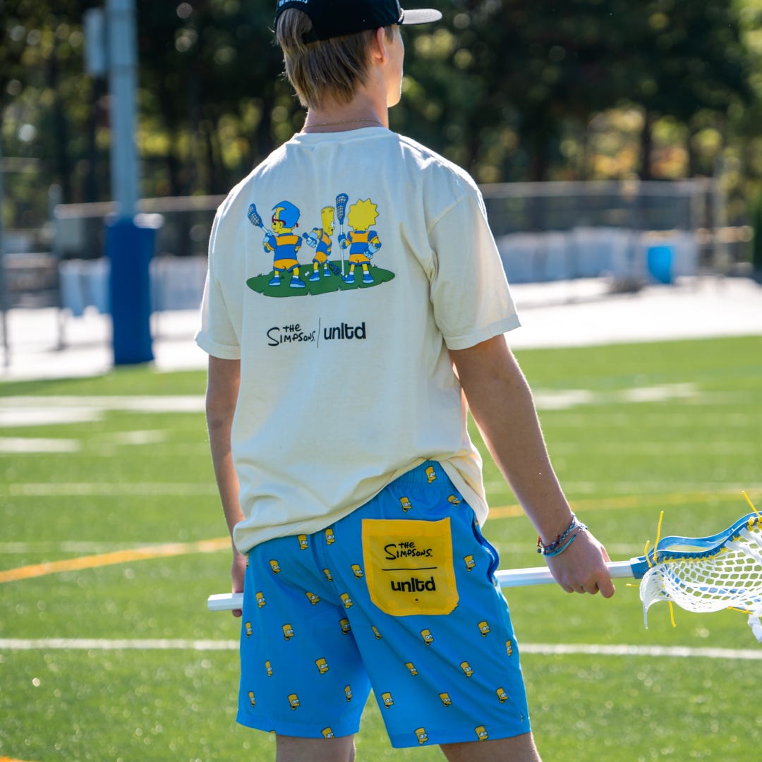 The Simpsons™ x Lacrosse Unlimited Collaboration