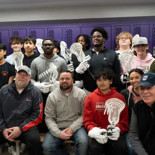 Lacrosse Unlimited Donates Nearly 30k In Gear and Equipment to Floral Park’s Sewanhaka High School