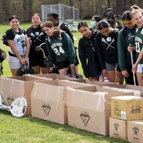 Lacrosse Unlimited Gives Back: $15K in Equipment Donated to Brentwood High School