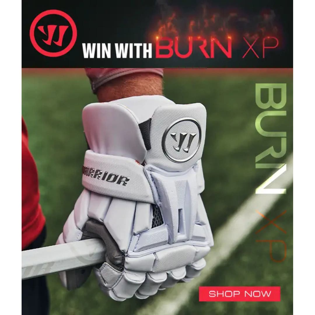 Warrior Burn XP Lacrosse Gloves Graphic