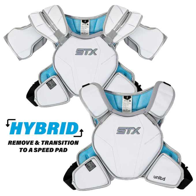 STX Shadow Pro 2.0 Hybrid Lacrosse Shoulder Pads