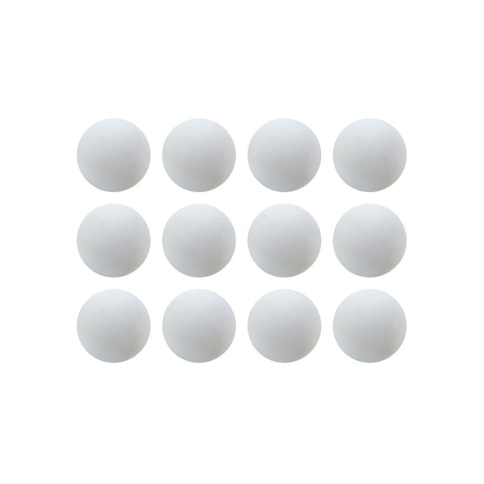 Bucket of 36 Lacrosse Balls - White
