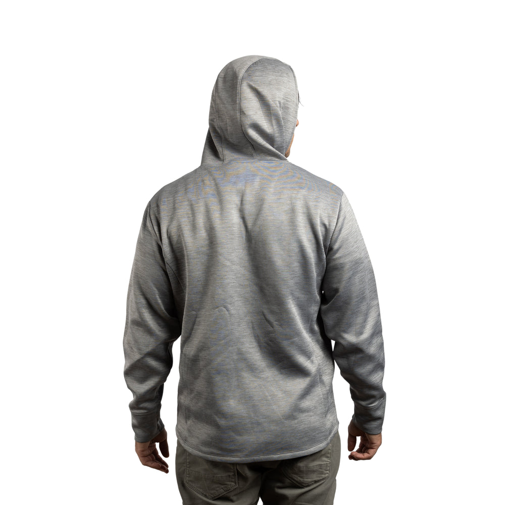 Constant Mountain Men's Infinity Pocket Hoodie- Grey