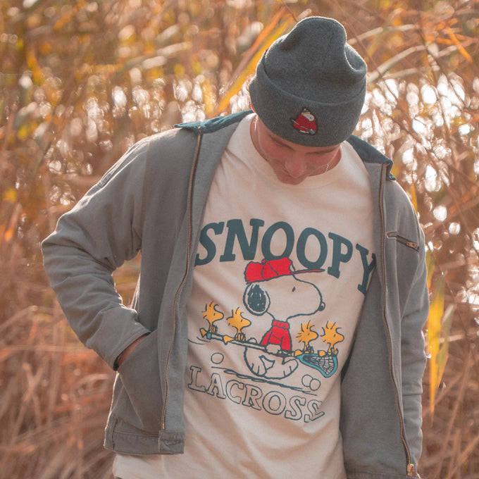 Peanuts Snoopy Adult Lacrosse Tee