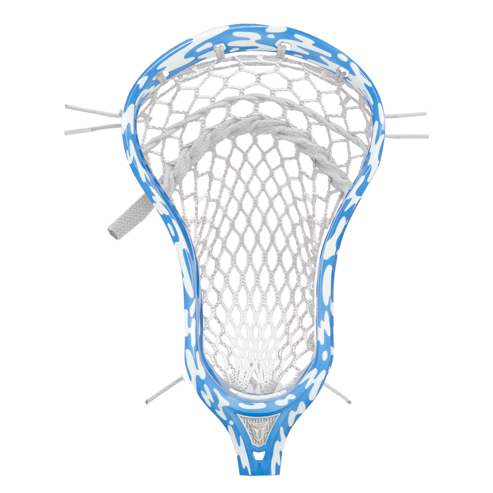 THRONE OMEN Blue Drip Dyed Lacrosse Head