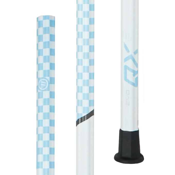 Warrior Evo QX2 Carolina Checkerboard Lacrosse Shaft
