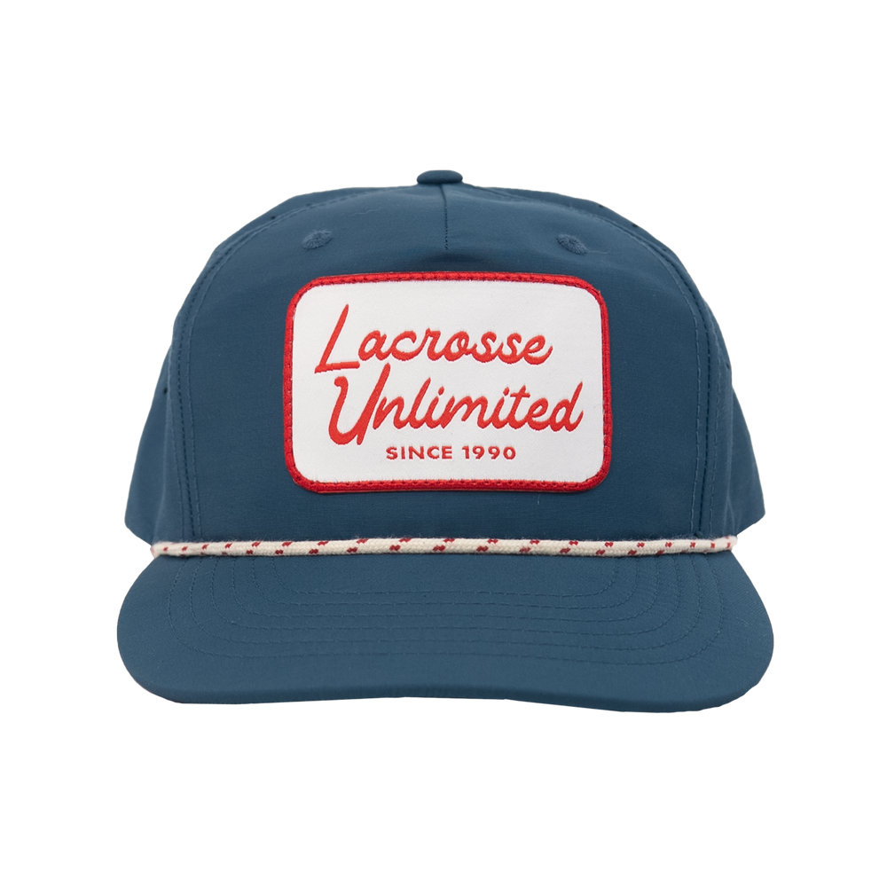 LU Navy Perforated Lacrosse Hat