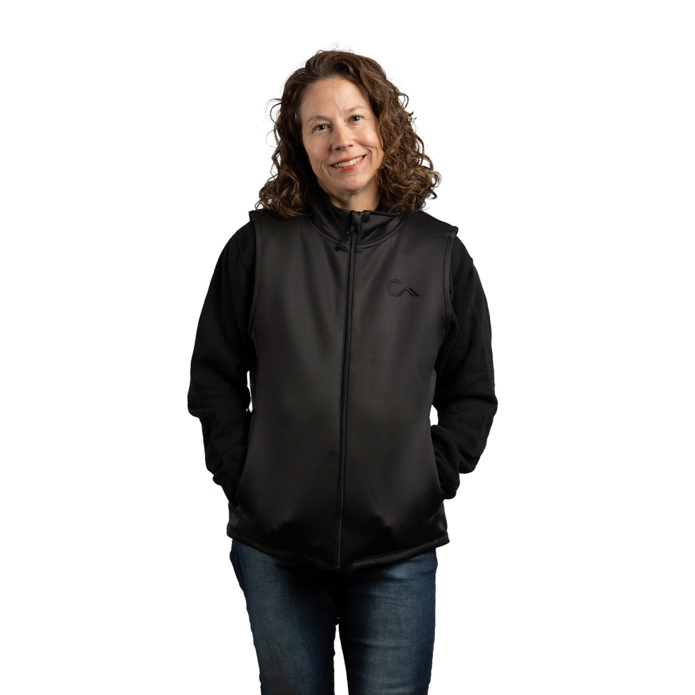 Constant Mountain Women's Black Infinity Pocket Vest