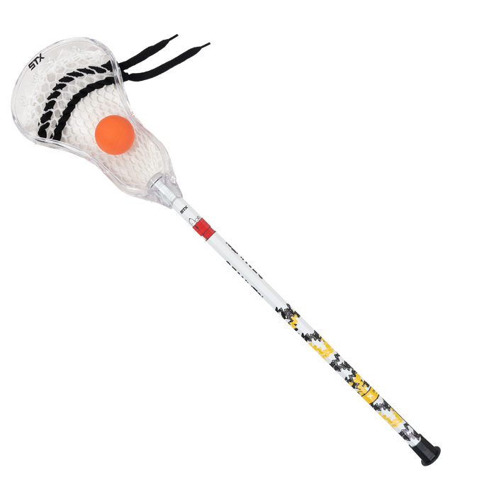 STX Peanuts Clear/White Mini Lacrosse Stick 
