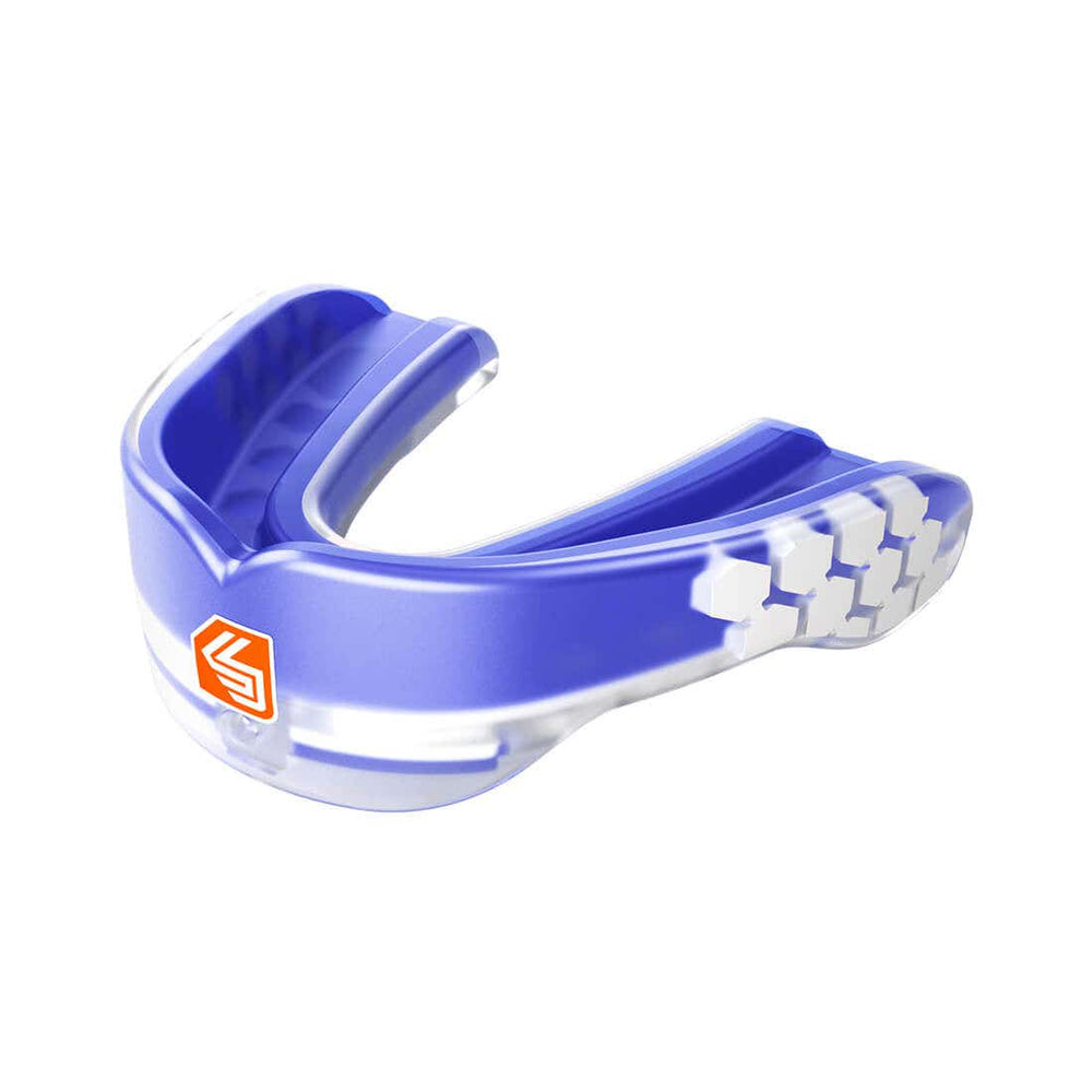 Shock Doctor Gel Max Flavored Mouthguard - BLUERASPBERRY