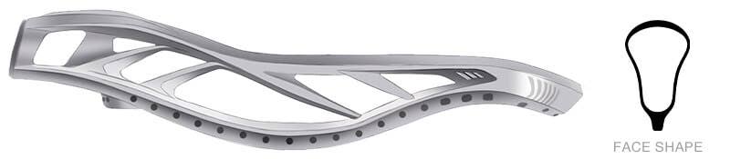 Under Armour Command D Lacrosse Head Side Profile