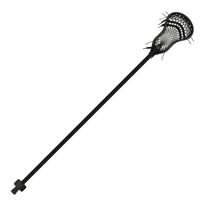 StringKing Complete 2 Intermediate Lacrosse Stick - Defense - Black
