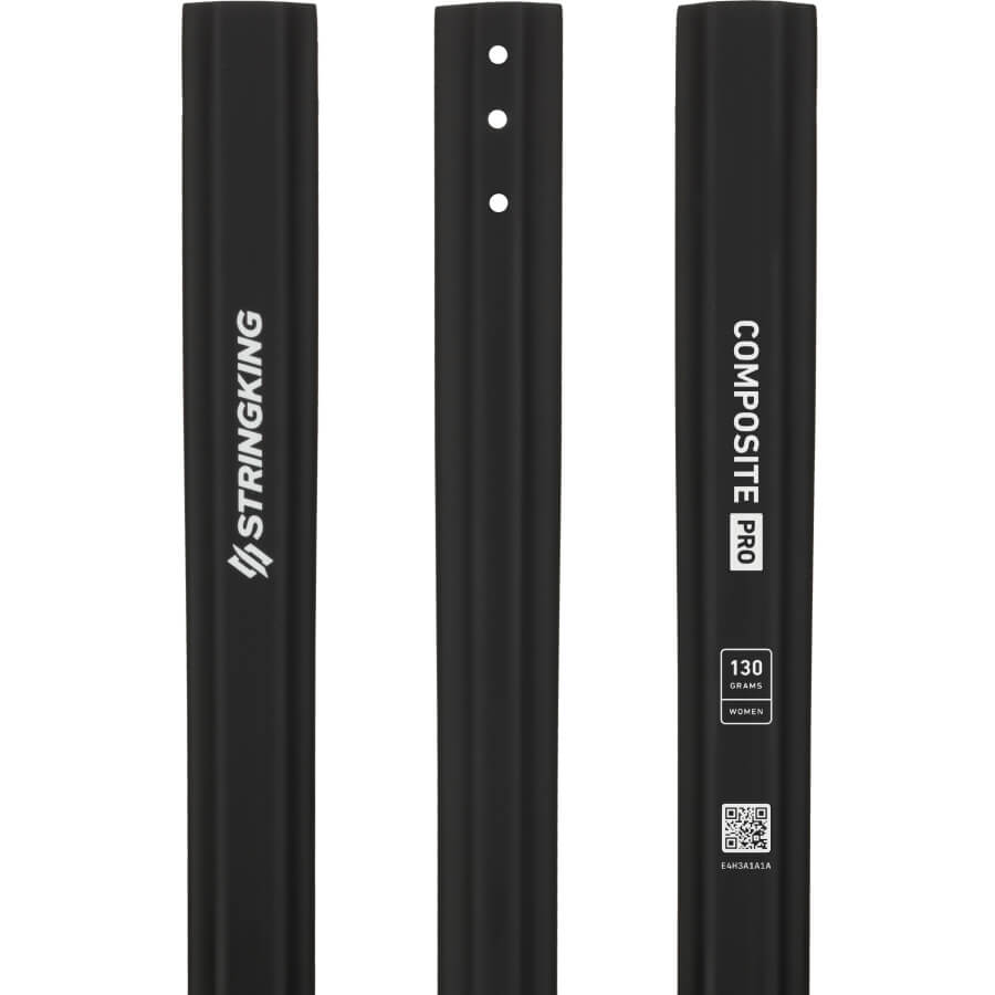 StringKing Composite Pro Women's Lacrosse Shaft - Black