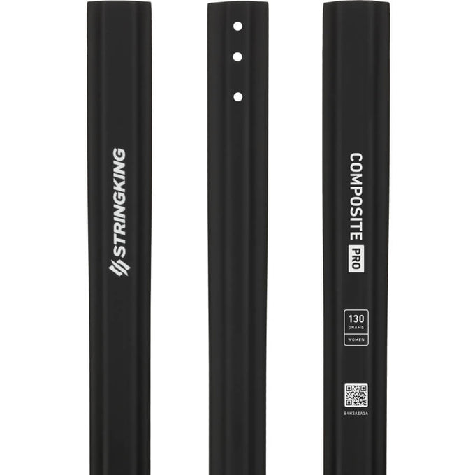 StringKing Composite Pro Women's Lacrosse Shaft - Black