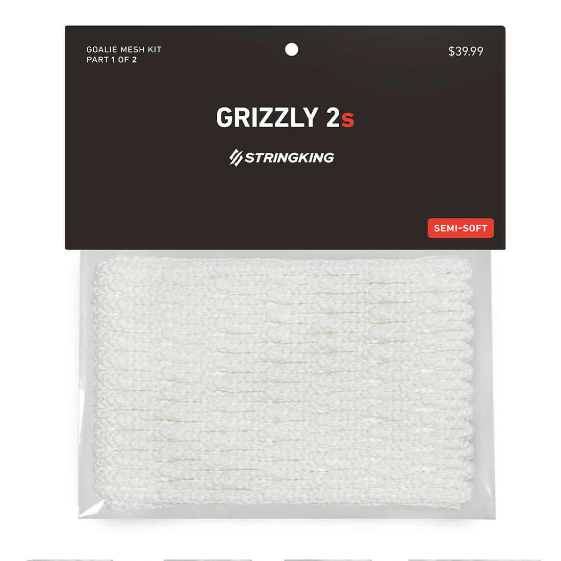 StringKing Grizzly 2 Goalie Lacrosse Mesh - Thumbnail 2