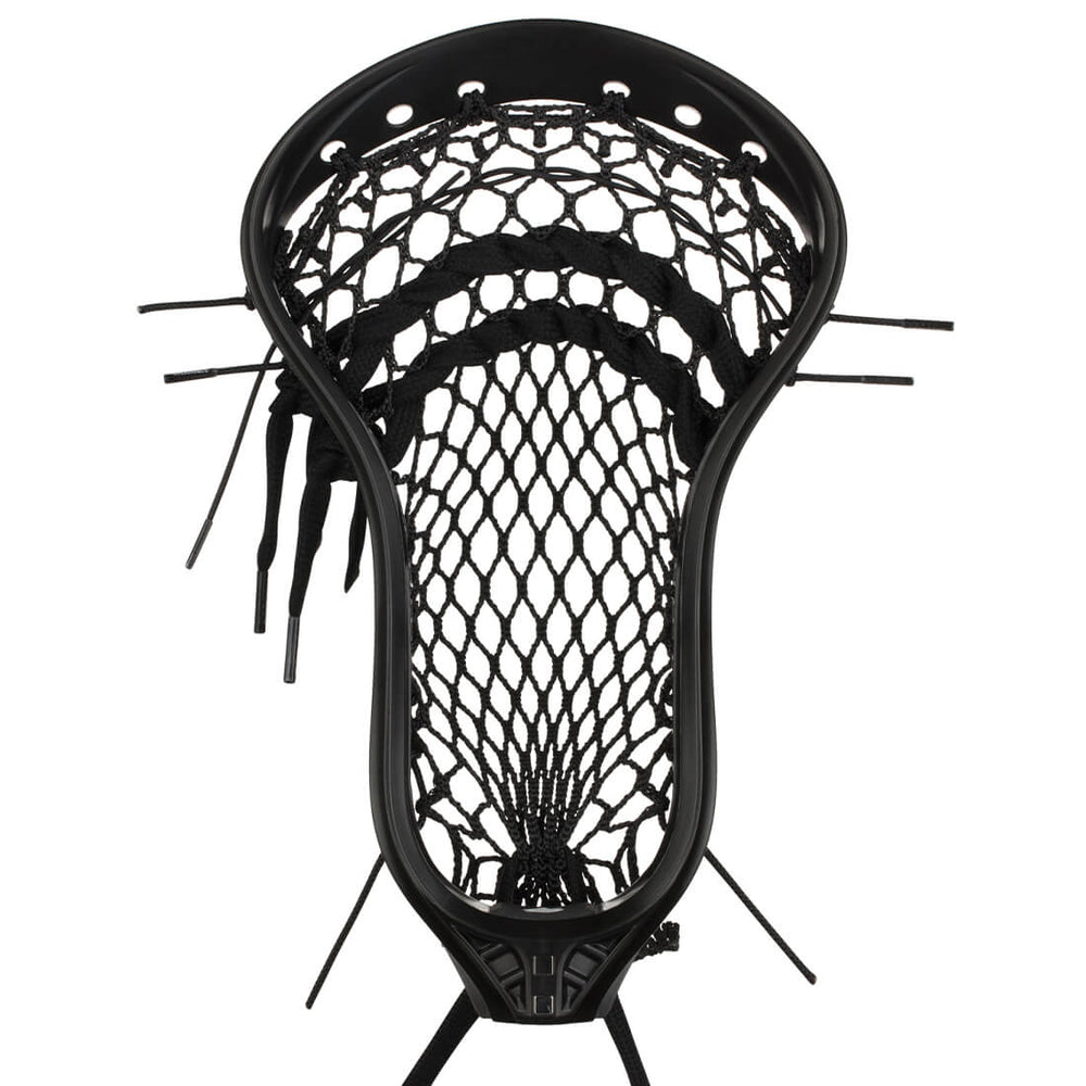 StringKing Mark 2F Lacrosse Head Strung - Black