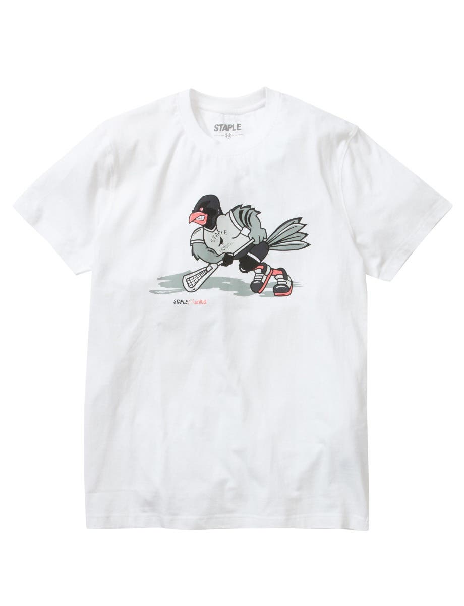 Staple Lacrosse Unlimited Tee flat tee
