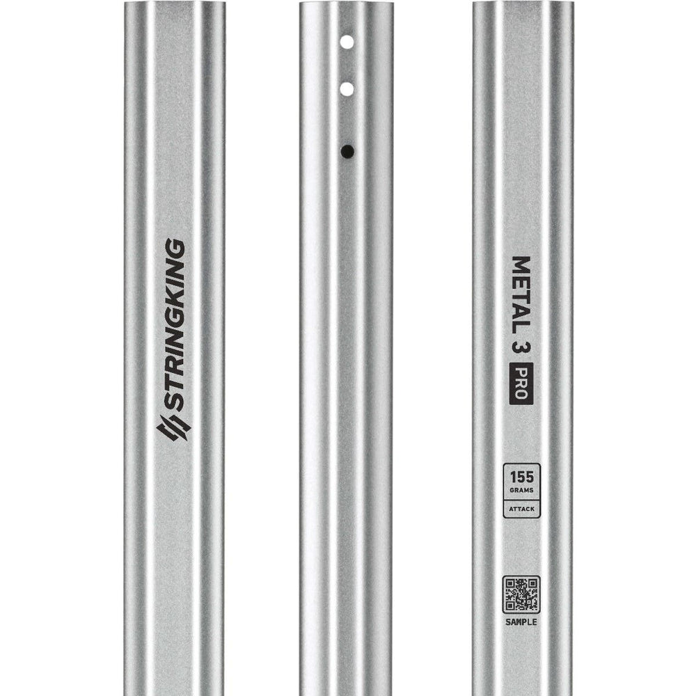 Stringking Metal 3 Pro 155 Lacrosse Shaft  - Silver
