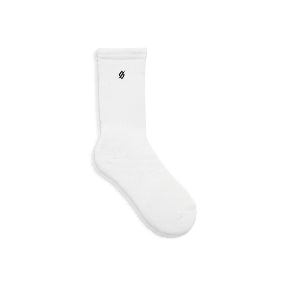 StringKing Athletic Crew Socks - White