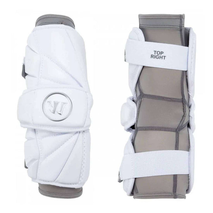 Warrior Evo Pro Lacrosse Arm Guards White