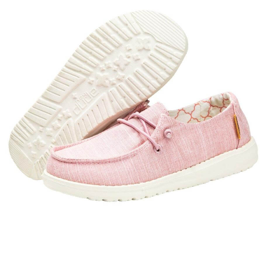 Hey Dude Wendy Youth Shoes - Pink
