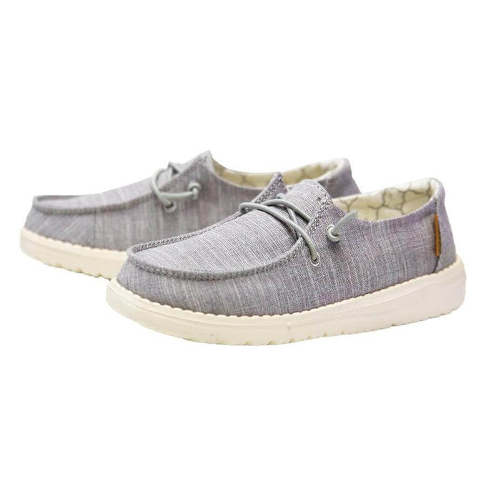 Hey Dude Wendy Youth Shoes - Gray