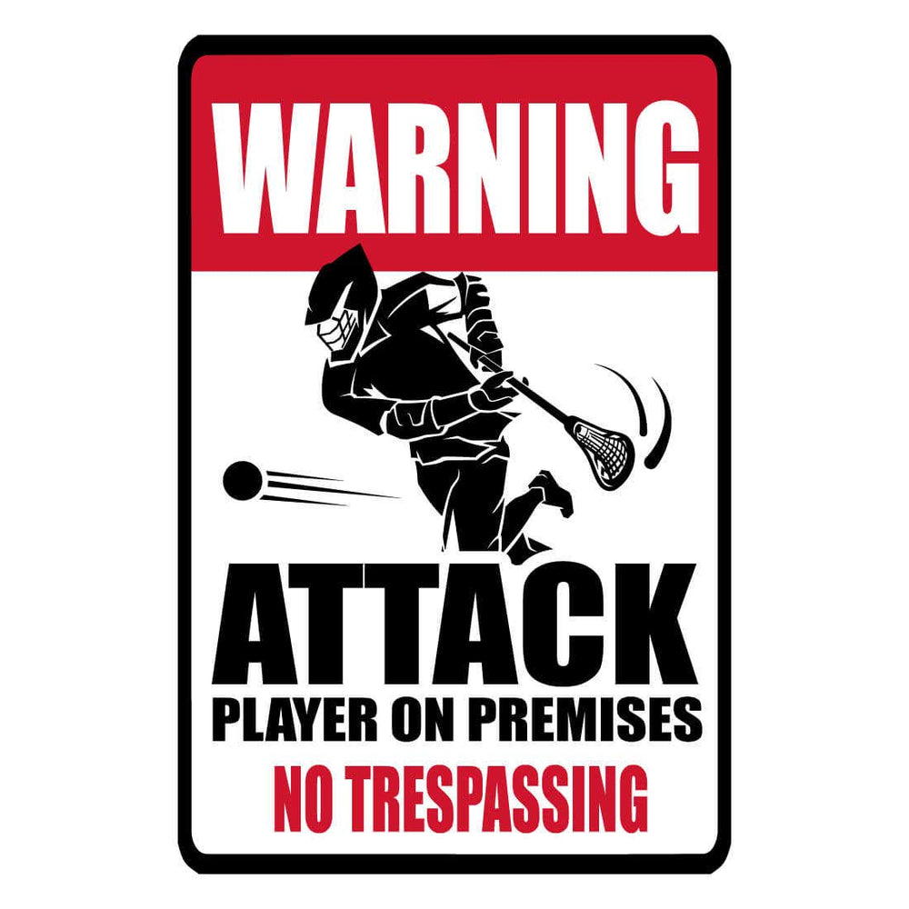 Warning Attack Sign  Boys