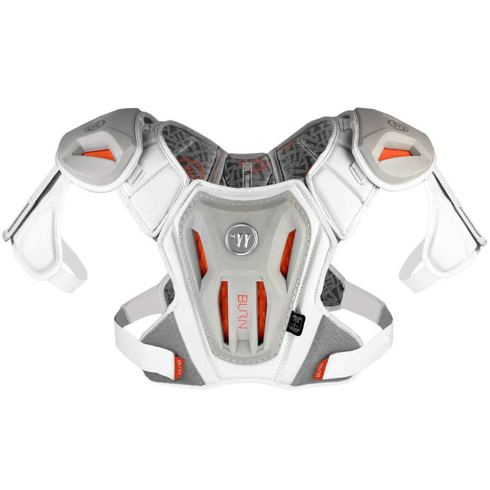 Warrior Burn Lacrosse Shoulder Pads - Front