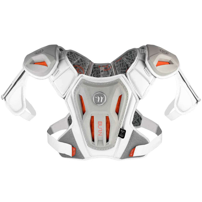Warrior Burn Lacrosse Shoulder Pads - Front