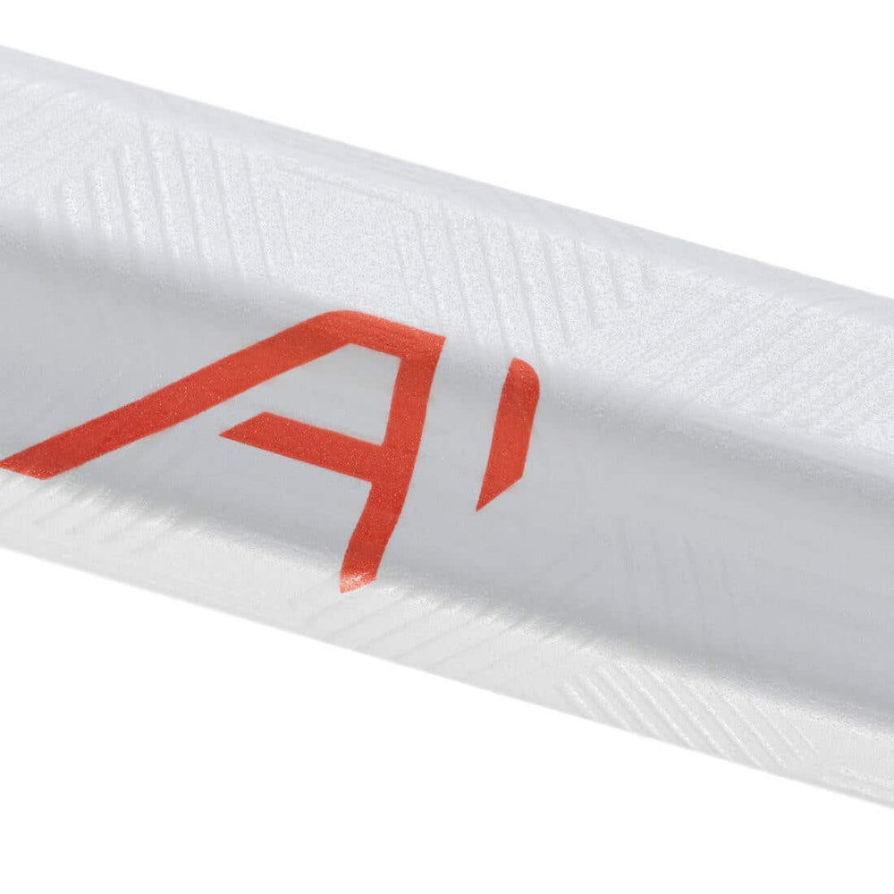 Maverik A1 Lacrosse Shaft - Attack White Detail - White