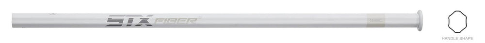 STX Fiber O Lacrosse Shaft - Attack - White Main pdp_horizontal_img

